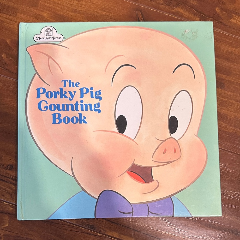 Porky Pig Counting book Hardcover 1986